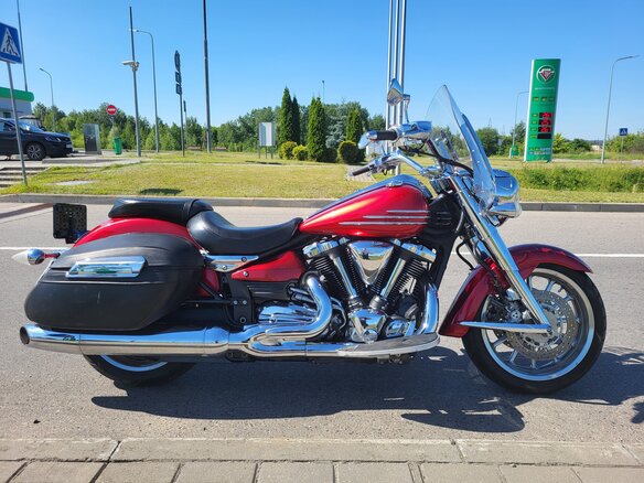 2006 Yamaha XV 1900, красный, 721691 рублей