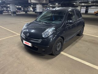 2008 Nissan Micra III (K12), чёрный, 590000 рублей, вид 1