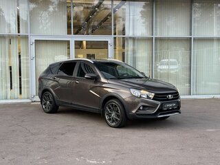 2020 Lada (ВАЗ) Vesta SW Cross I, коричневый, 1200000 рублей, вид 3