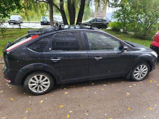 2008 Ford Focus II Рестайлинг, чёрный, 620000 рублей, вид 4