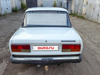 1998 Lada (ВАЗ) 2107, белый, 160000 рублей, вид 2
