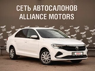 2021 Volkswagen Polo VI, белый, 1510000 рублей, вид 1