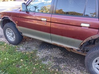1998 Mitsubishi Pajero Sport I, красный, 500000 рублей, вид 5