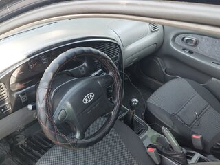 2007 Kia Spectra I Рестайлинг 2, синий, 170000 рублей, вид 4
