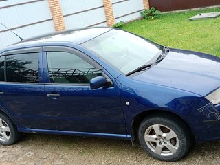 2007 Skoda Fabia I Рестайлинг, синий, 200000 рублей, вид 3
