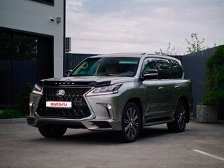 2018 Lexus LX 570 III Рестайлинг 2, серый, 8000000 рублей, вид 4