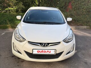 2014 Hyundai Elantra V (MD), белый, 1090000 рублей, вид 3
