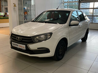 2019 Lada (ВАЗ) Granta I Рестайлинг, белый, 499000 рублей, вид 1