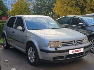 2003 Volkswagen Golf IV, серебристый, 310000 рублей, вид 3