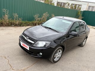 2014 Lada (ВАЗ) Granta I, синий, 354000 рублей, вид 1