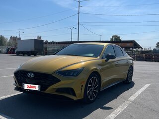 2020 Hyundai Sonata VIII (DN8), золотистый, 1499000 рублей, вид 1
