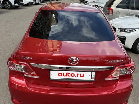2011 Toyota Corolla X (E140, E150) Рестайлинг, пурпурный, 1300000 рублей - вид 7