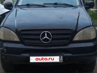1999 Mercedes-Benz M-Класс 320 I (W163), чёрный, 350000 рублей, вид 4
