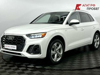 2021 Audi Q5 45 TFSI II (FY) Рестайлинг, белый, 3970000 рублей, вид 2