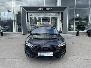 2021 Skoda Octavia IV (A8), чёрный, 1879000 рублей, вид 2