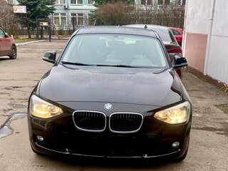 2013 BMW 1 серии 116i II (F20/F21), чёрный, 1200000 рублей, вид 1