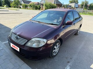 2003 Toyota Corolla IX (E120, E130), красный, 330000 рублей, вид 1
