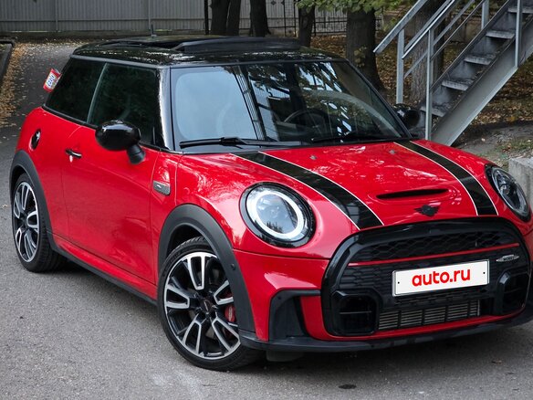 2022 Mini Hatch JCW III (F55/F56) Рестайлинг 2, красный