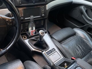 2001 BMW 5 серии 525i IV (E39) Рестайлинг, серебристый, 550000 рублей, вид 5