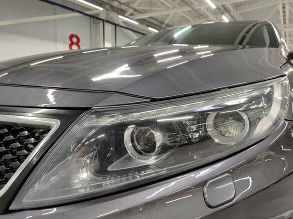 2014 Kia Optima III Рестайлинг, серый, 1140000 рублей - вид 16