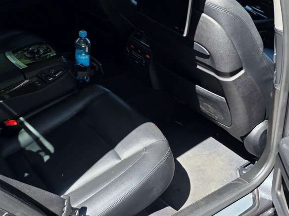 2013 BMW 7 серии Long 750Li xDrive V (F01/F02/F04) Рестайлинг, чёрный, 1400000 рублей - вид 14