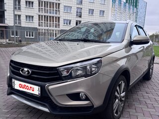 2020 Lada (ВАЗ) Vesta SW Cross I, серый, 1300000 рублей, вид 2
