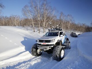 2011 Volkswagen Amarok I, коричневый, 6500000 рублей, вид 2