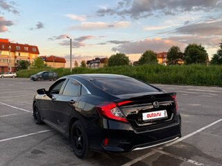 2019 Honda Civic X Рестайлинг, чёрный, 1200000 рублей, вид 4