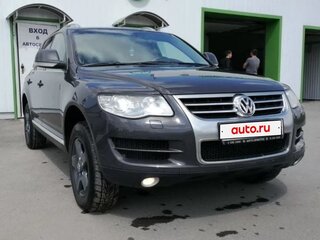 2008 Volkswagen Touareg I Рестайлинг, серый, 1320000 рублей, вид 2