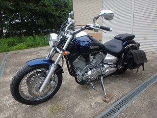 2008 Yamaha XVS1100, синий, 650000 рублей, вид 1
