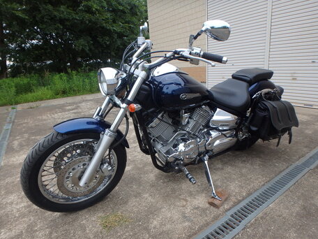 2008 Yamaha XVS1100, синий, 650000 рублей, вид 1