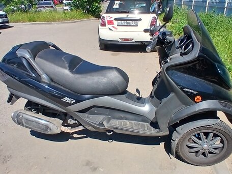 2007 Piaggio MP3, чёрный, 205000 рублей, вид 5