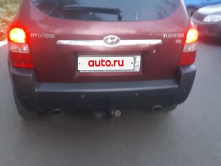 2006 Hyundai Tucson I, красный, 650000 рублей, вид 4