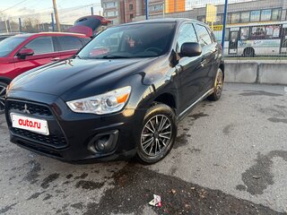 2013 Mitsubishi ASX I Рестайлинг, чёрный, 1020000 рублей, вид 2