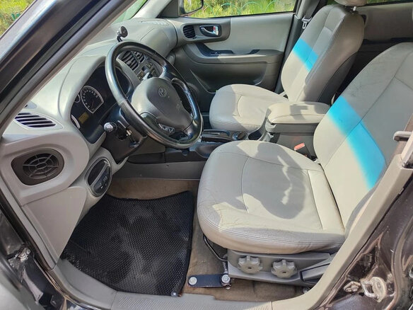 2008 Hyundai Santa Fe Classic Classic, чёрный, 750000 рублей - вид 6