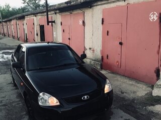 2011 Lada (ВАЗ) Priora I, чёрный, 305000 рублей, вид 1