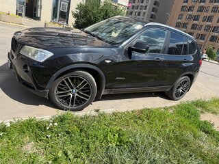 2013 BMW X3 30d xDrive II (F25), чёрный, 2250000 рублей, вид 2