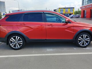 2019 Lada (ВАЗ) Vesta SW Cross I, красный, 945000 рублей, вид 5