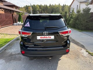 2014 Toyota Highlander III (XU50), чёрный, 2736000 рублей, вид 4