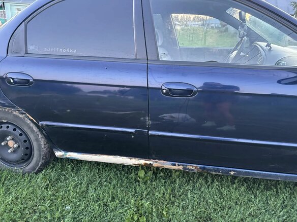 2007 Kia Spectra I Рестайлинг 2, синий, 210000 рублей - вид 8