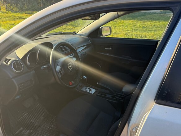 2006 Mazda 3 I (BK), серый, 360000 рублей - вид 8
