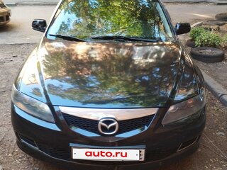 2006 Mazda 6 I (GG) Рестайлинг, чёрный, 500000 рублей, вид 1