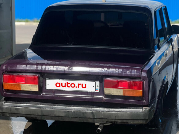 2003 Lada (ВАЗ) 2107, фиолетовый, 58000 рублей - вид 6