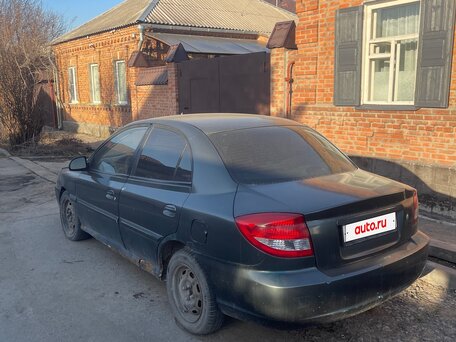 2003 Kia Rio I Рестайлинг, зелёный, 120000 рублей, вид 5