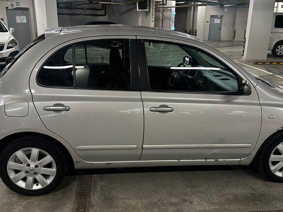 2009 Nissan Micra III (K12), серый, 500000 рублей - вид 2