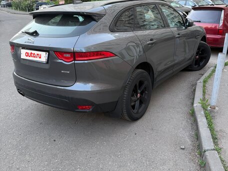 2017 Jaguar F-Pace I, серый, 2150000 рублей, вид 3