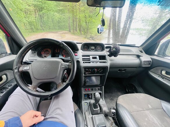 1994 Mitsubishi Pajero II, красный - вид 6