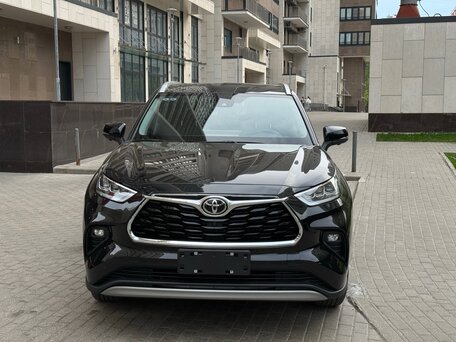 2026 Toyota Highlander IV (XU70), чёрный, 4820000 рублей, вид 2