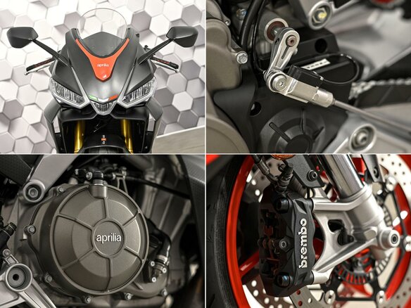 2021 Aprilia RS 660, чёрный, 977000 рублей - вид 9