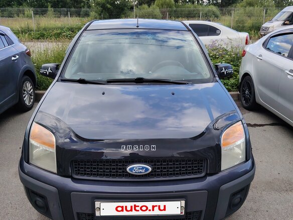 2008 Ford Fusion I Рестайлинг, синий, 300000 рублей - вид 1